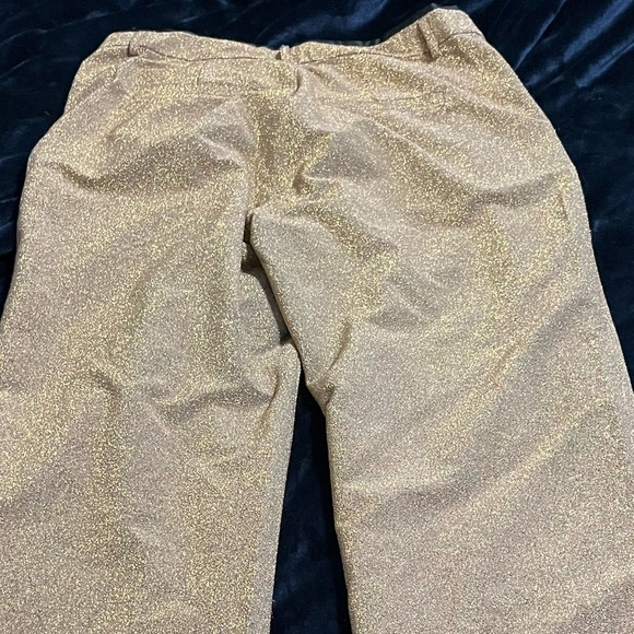 Scotch and soda sparkly gold dress pants - Picture 2 of 6